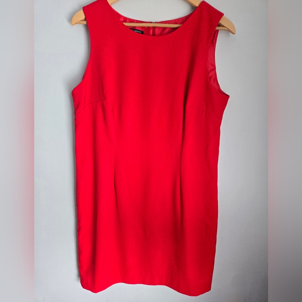 MARIO SERRANI Red Sleveless Dress